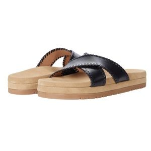 Jack Rogers Lexi Criss Cross Slip on Sandal in size 8.5